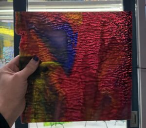 10x10 of Bullseye Glass 3026